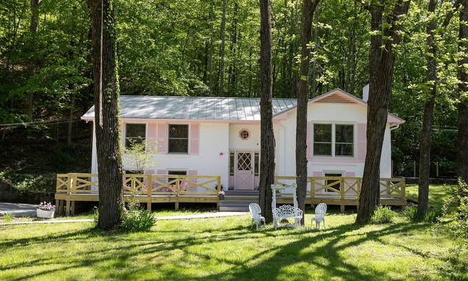 Bellevue Other | Pink Country Cottage w/Mini Donkey Duo in Nashville: Private, Wooded +Spacious