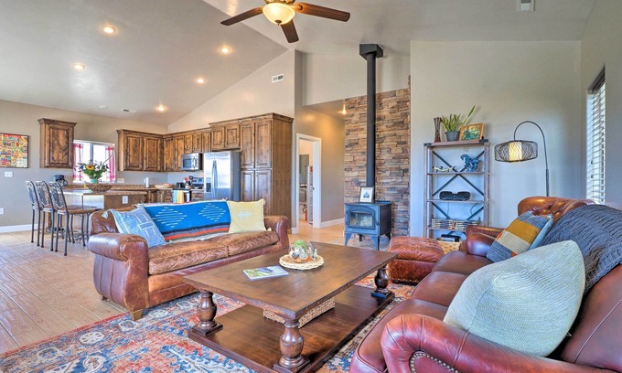 Pioche House | Pioche Paradise w/Mtn Views, 1 Mi to Main St