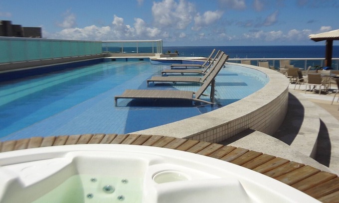 Pituba Apartment | Pituba - Luxury flat, seafront, 5min Salvador's Fin Center-Free WIFI