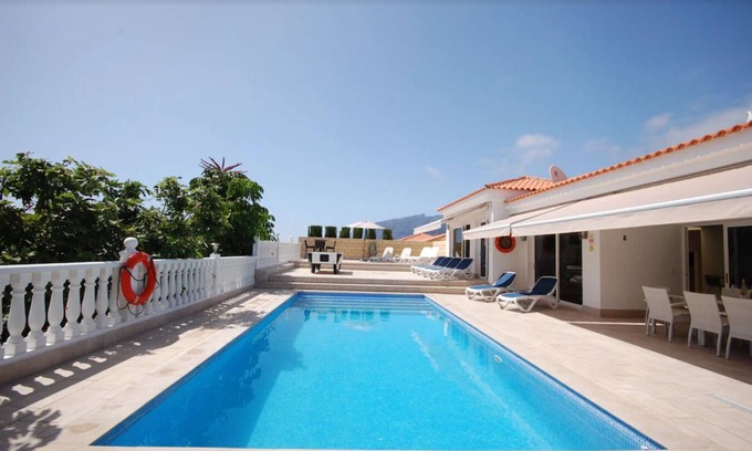 Santiago del Teide Villa | Playa La Arena, Luxury Villa, Heated Saltwater Pool, Pool Table, A/C, Fibre WIFI