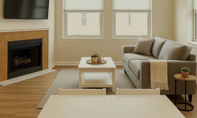 Downtown Cleveland Apartment | Playhouse Square: Downtown, Rock Hall, Clinic, CSU