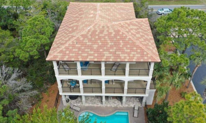 Santa Rosa Beach House | Playing Hooky on 30A private pool sleeps 20