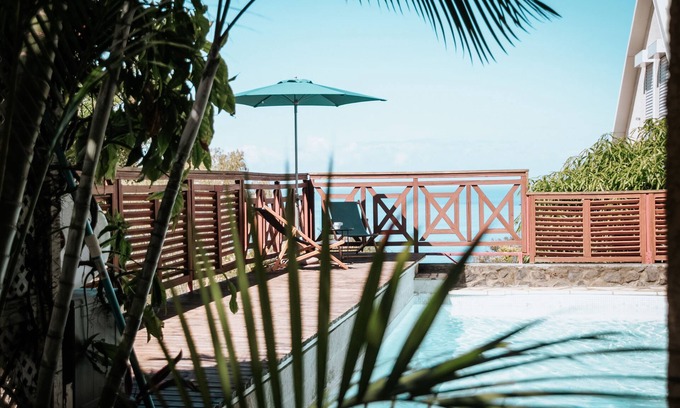 Saint-Leu Apartment | Pleasant apartment, private pool and sea view 2min from St leu