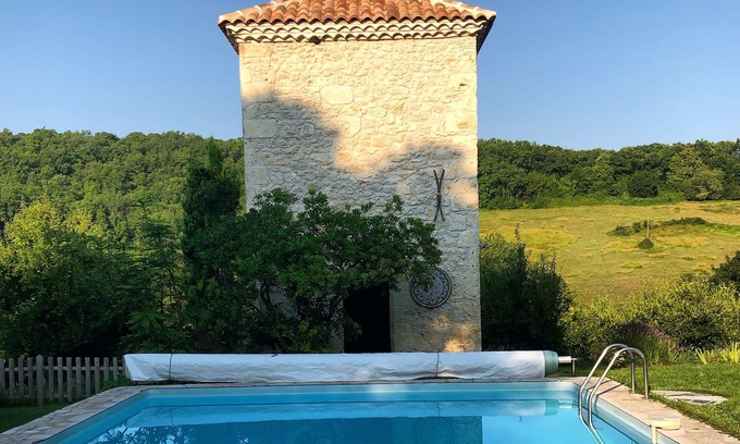 Beauville House | Pleasant house overlooking Vallon and Orchard