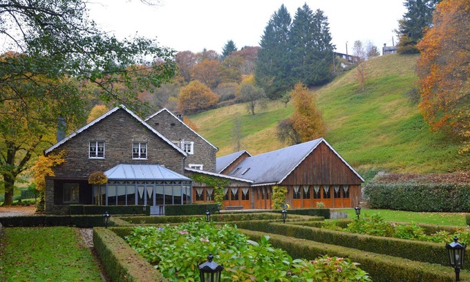 Orchimont House | Plush Mill in Vresse-Sur-Semois with Pool & Sauna