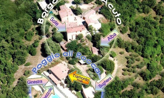 Civitella Paganico Apartment | poggio alla rocca - sughera