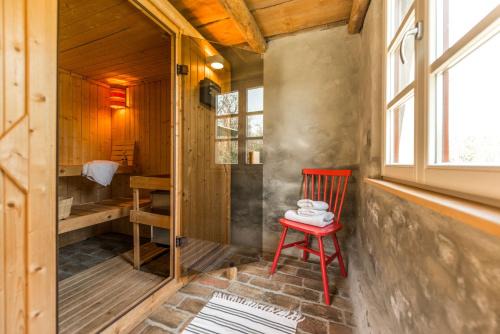 Ahlbeck House | Pommernhaus Josephinenhof, Sauna, Kamin, Ruderboot