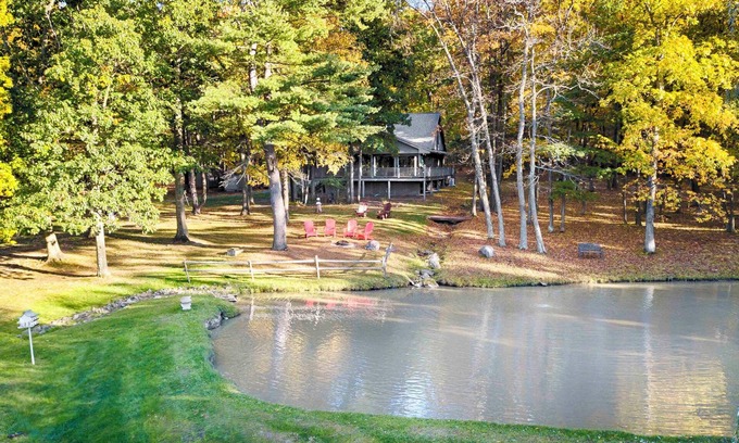 Hammondsport House | Pond Cottage: "Private Pond + Pet Friendly + Close to Wineries!"