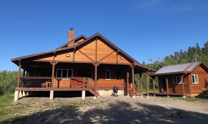 East Glacier Park House | Pond property with great views 12 miles from Two Medicine entrance of GNP