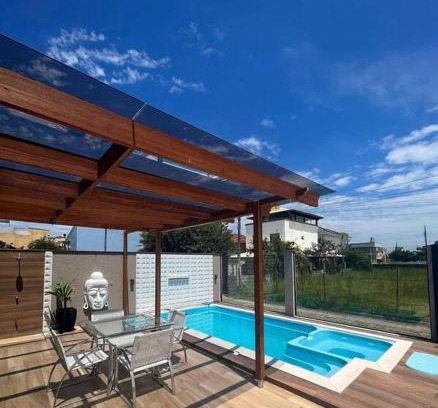 Ponta do Papagaio House | Ponta Mar - Casa incrível com Piscina 280mts mar