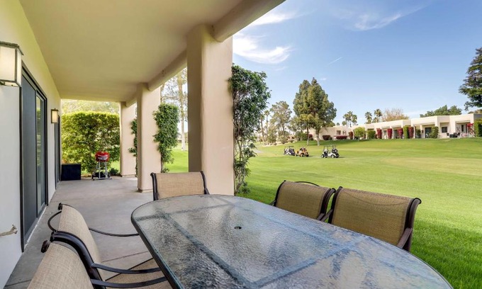 Palm Springs Apartment | Pool Access Golf Course Condo in Cathedral City!
