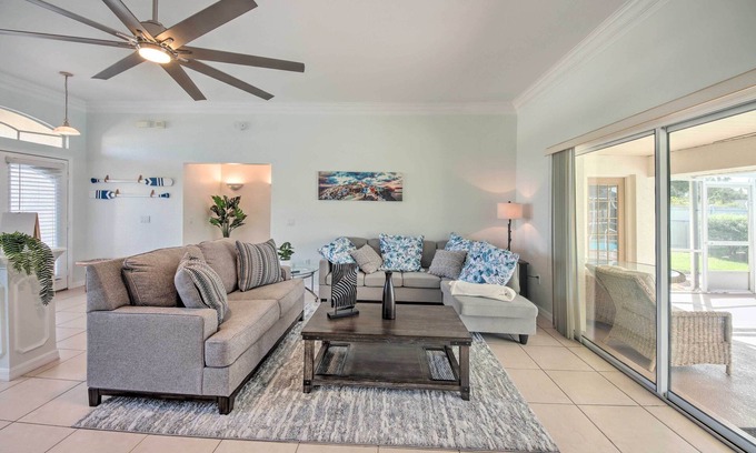 Sebring House | Pool & Fenced Yard: Sebring Retreat