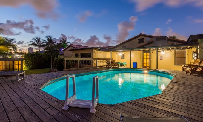 Highland Garden House | Pool, grill, hot tub, huge fenced in yard children's playground