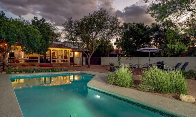 Blenman-Elm House | Pool/Historic & Charming/2BR 2BA/Fenced Yard