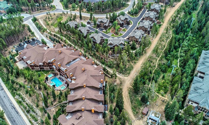 Four O'Clock Apartment | Pool & Hot Tub Access: Breck Condo w/Mtn Views