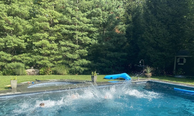 New Canaan House | Pool, hot tub, yard - Perfect town best neighborhood