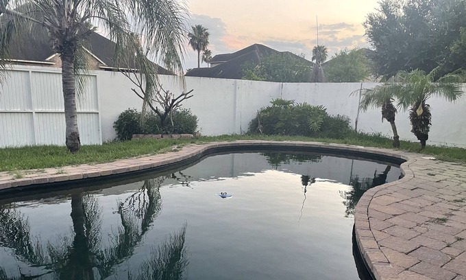 Mission House | pool house