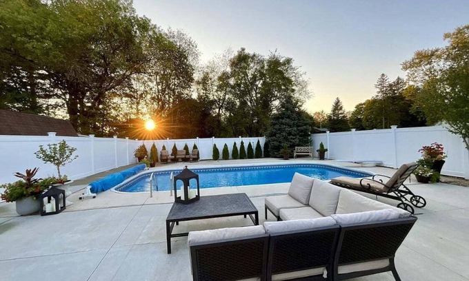Fennville House | Pool is closing October 15! Hot Tub open year round!