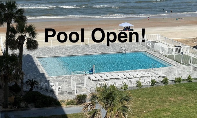 Daytona Beach Apartment | POOL IS OPEN! Remodeled Oceanfront Penthouse | 7th Floor Private Balcony |