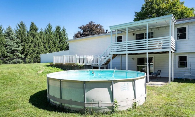 Hudsonville House | Pool, Playground, Family Fun!