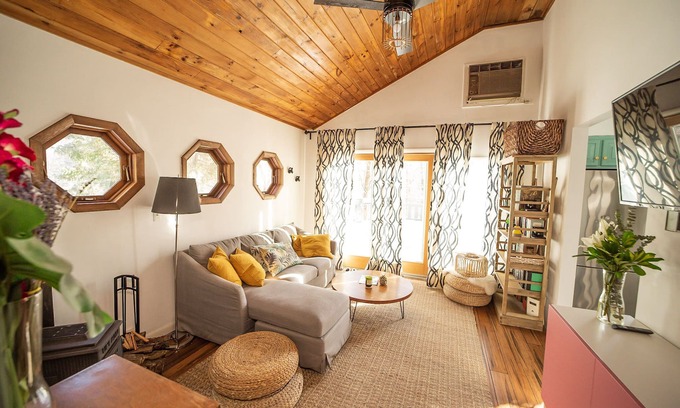 Kerhonkson Cabin | Pool, sauna, large 2000sf deck, tennis court, a private trail, 15.5 acres