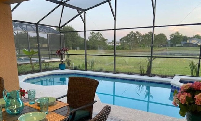 Silver Creek House | Pool/Spa Lakehouse near Disney. Two King Masters!