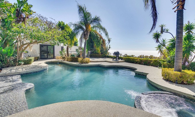 Western Malibu House | Pool, Spa & Ocean Views - Modern Home in Malibu!