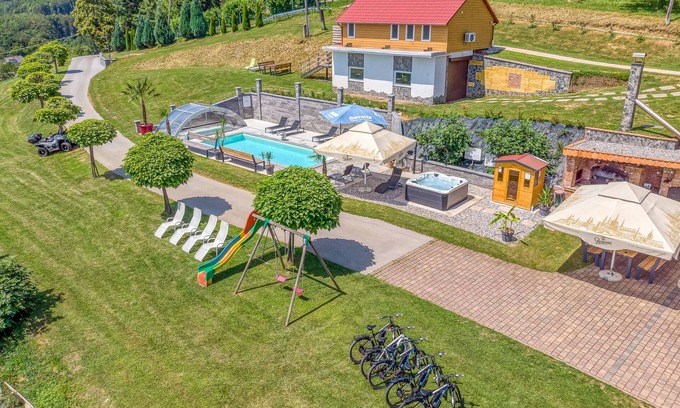 Trebnje Villa | Pool & Whirlpool Villa Art Three, Trebnje, Slovenia