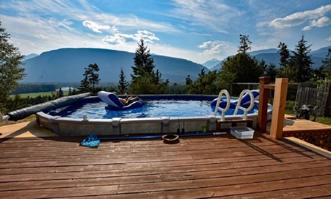 Argenta House | Pool;wilderness; view of mountains, lake, river;hot tub, sauna;privacy;hiking!