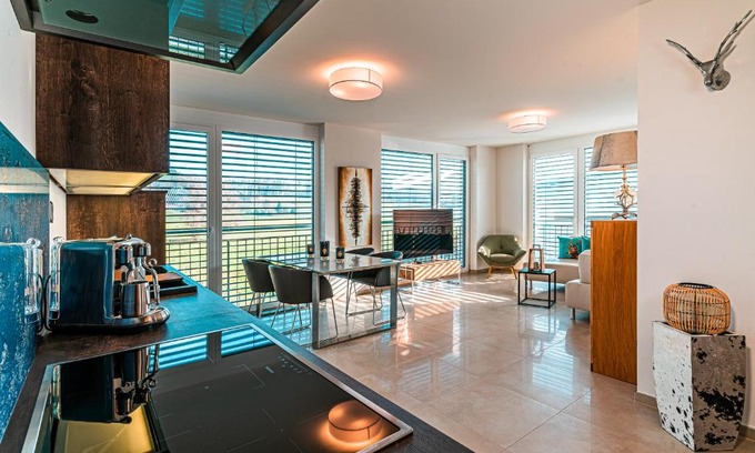 Wasserburg Apartment | Poolhaus Bodensee ideal für Geschäftsreisende