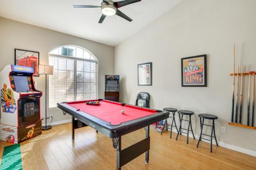 Rancho Del Oro House | Poolside Oasis with Game Room in Desert Hot Springs!