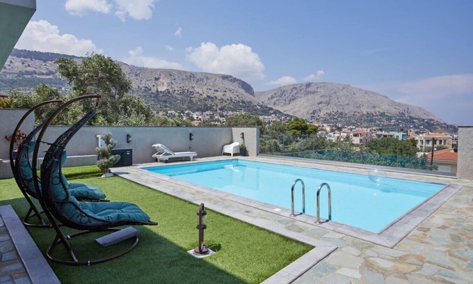 Vrontados Apartment | Poolside @ Vrontados Appt B