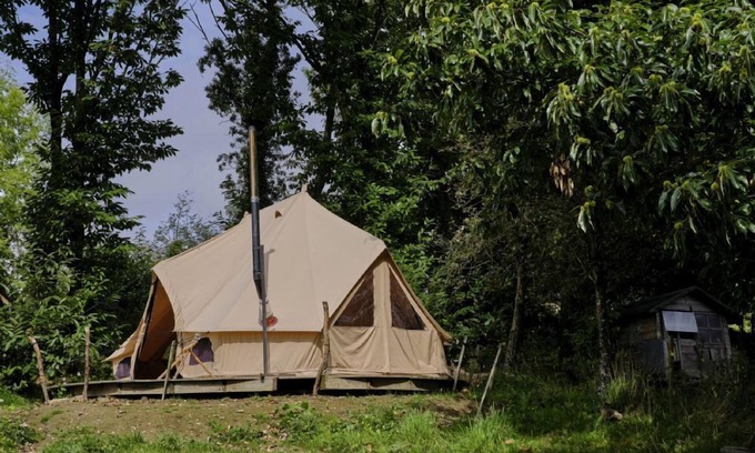 Ash Mill Apartment | Poppy Bell Tent space for 4, 1 KS Bed