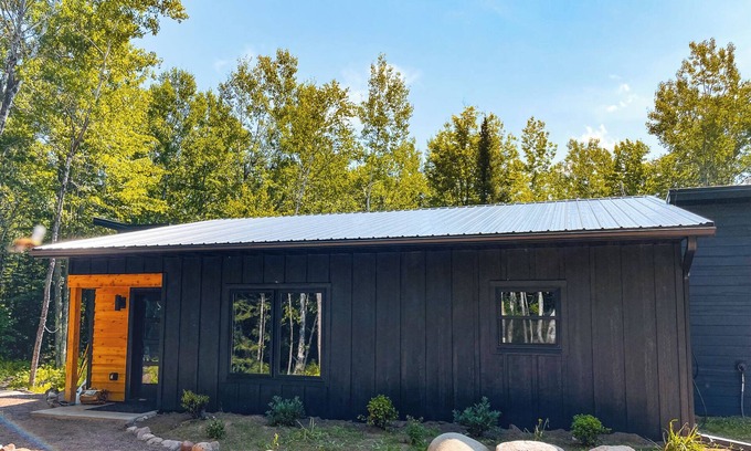 Herbster House | Porcupine Bluff | Modern Home, Lake Views