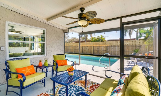 Edgewater House | Port Charlotte Vacation Rental w/Heated Pool!
