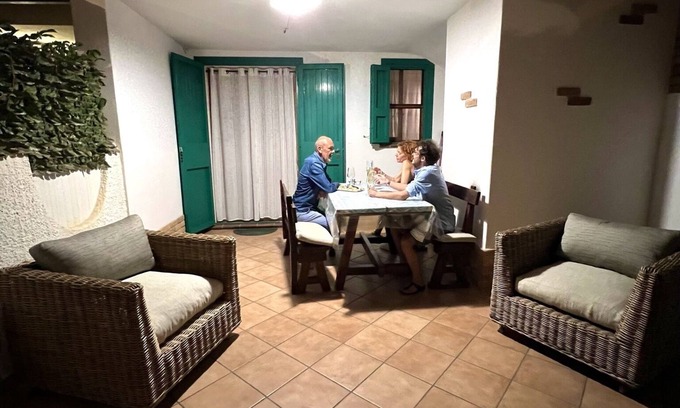 Sant'Anna Arresi Apartment | PORTO PINO: Porto Pinetto 100 meters Beach of the French