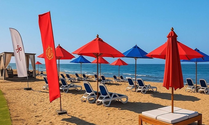 Al-Manasrah Ski Chalet | Porto Said Charm – Book Your Beach Chalet Now