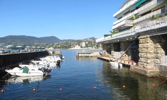 Rapallo Apartment | Portofino view, exclusive apartment with terrace by the sea and private beach