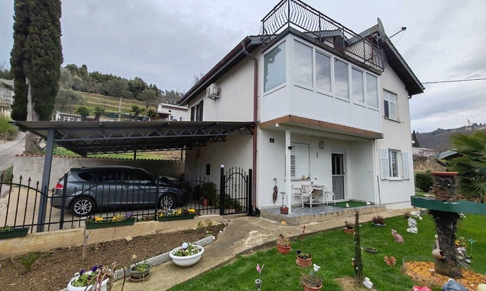 Seca Apartment | Portoroz Spacious Apartment with Garden and BBQ - Two Bedroom Apartment with Terrace
