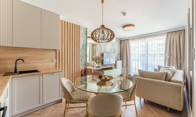 Grzybowo Apartment | Posesja Apartamenty Piasek, APARTMENTS & SPA Fully Equipped Luxury Apartment