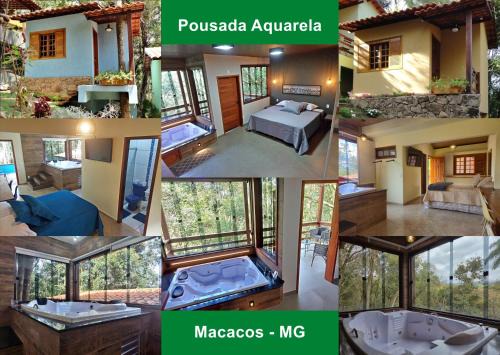 Sao Sebastiao das Aguas Claras Hotel | Pousada Aquarela - Macacos