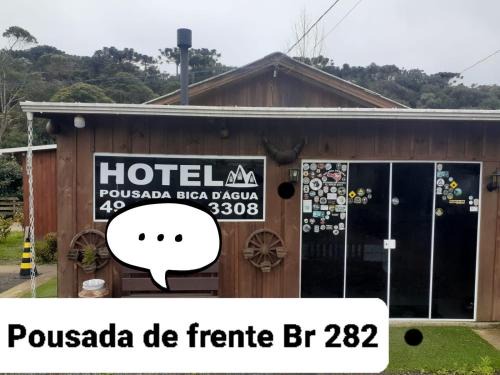 Lages Hotel | Pousada Bica D'Água De frente BR 282