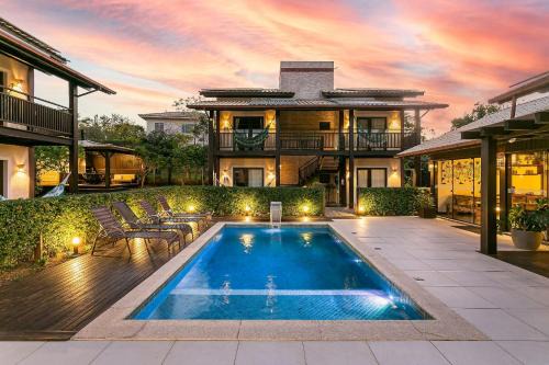 Praia do Rosa Hotel | Pousada Rosa 08 - Café da manhã Gourmet, Suítes com Banheira a 150m do Centrinho da Praia do Rosa