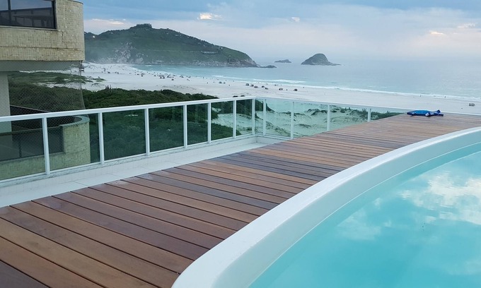 Praia Grande Apartment | Praia Grande facing the Sea - APT Da Praia 303 - Sea Front