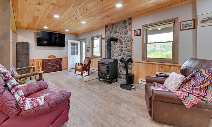 Prattsburgh House | Prattsburgh Vacation Rental w/ Deck, Patio & Grill