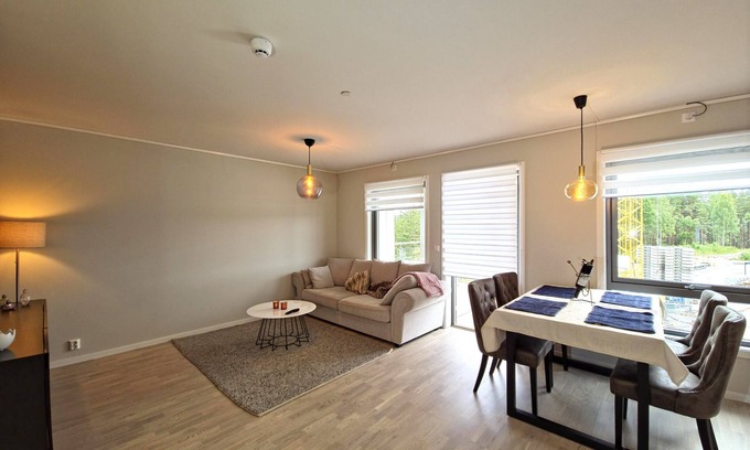 Kongsberg Apartment | Premium 1 BR & Living space apartment 2025 build near Business Park, Kongsberg