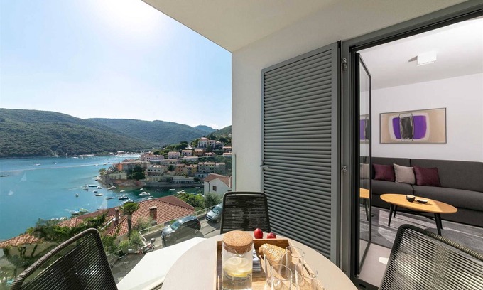 Rabac Apartment | Premium apartment Kanat IV with beautiful sea view