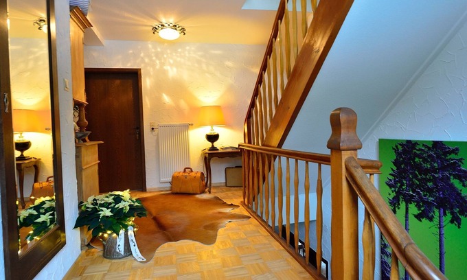 Hallwangen Apartment | Premium double room with shower and WC, approx. 25 sqm
