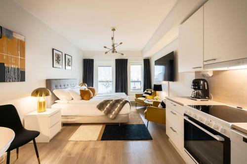 Pori Apartment | Premium home in Pori center with sauna and balcony