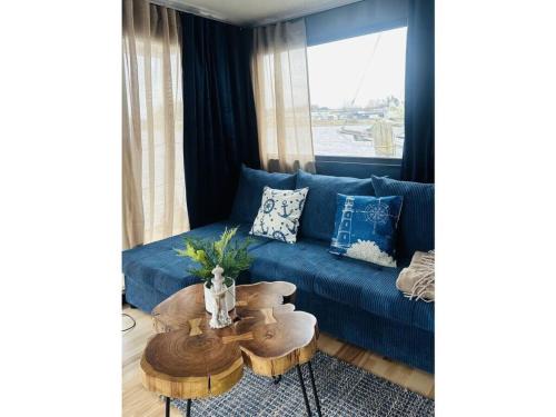 Herrenwyk Boat Rental | Premium Houseboat Blue Lagoon